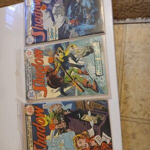 3 Vimtage DC Comics Shadow Comic Collection.